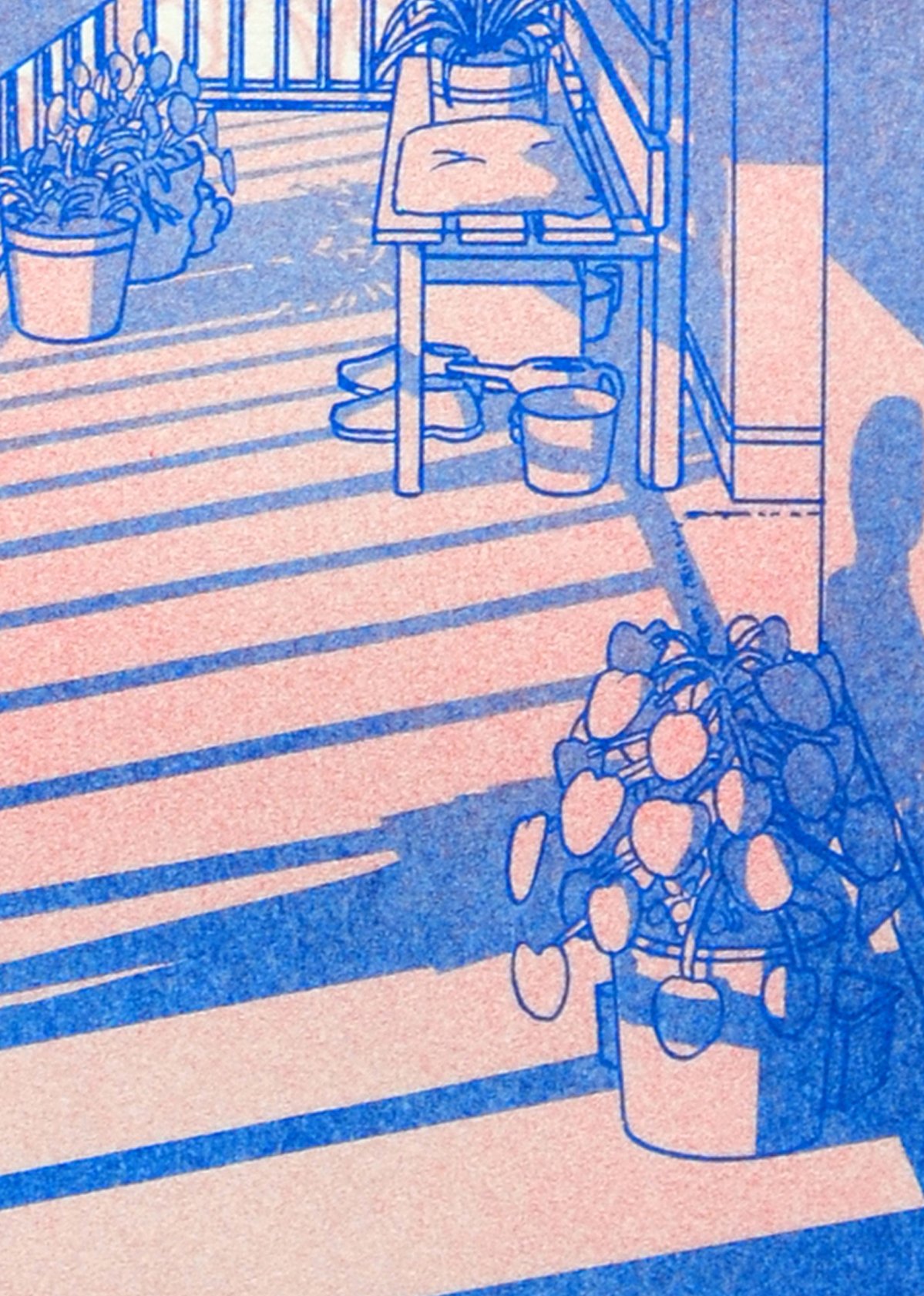 Iris on the Balcony by Liam Cobb — detail 3